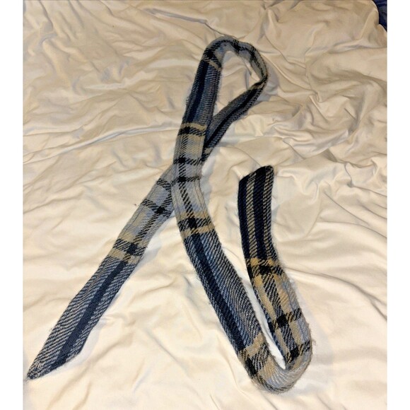 Women's  Cape- Wrap Blue plaid for Fall or Winter ,One Size - Picture 11 of 11